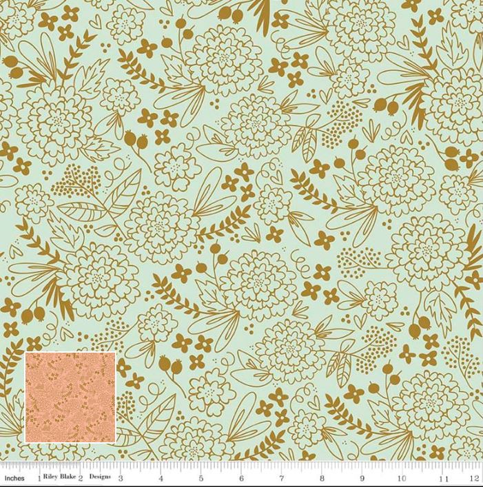 Riley Blake │ On Trend by Jen Allyson │ Floral 2 Colours