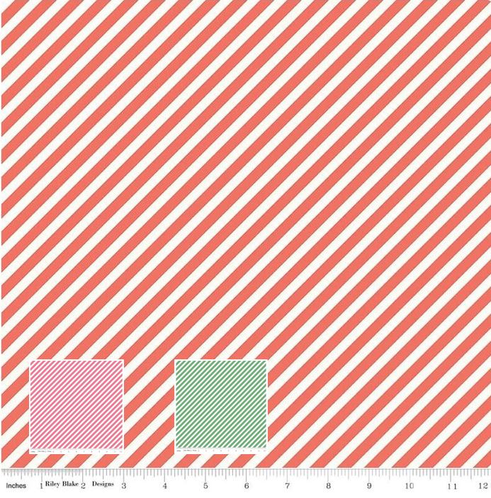 Riley Blake │ On Trend by Jen Allyson │ Stripes 3 Colours